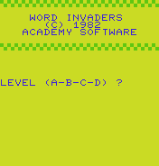 Word Invaders